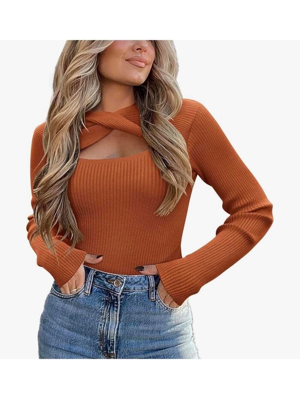 Womens Long Sleeve Top M